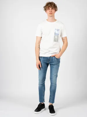 Obrázok produktu pre Antony Morato T-shirt - MMKS02171-FA100144 - Creamy- Veľkosť: M(EU)