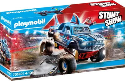 Produktbild von PLAYMOBIL pokaz kaskaderski Monster Truck Shark