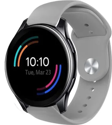 Produktbild von Strap-it OnePlus Watch Sportarmband (Grau)