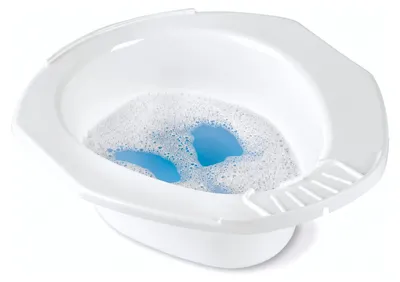 Produktbild von Tragbarer Bidet-Sitzaufsatz für Toiletten, für Damen und Herren, für eine schonende Intimpflege
