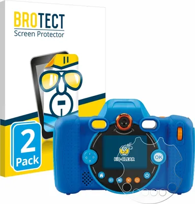 Produktbild von 2x Für Vtech Kidizoom Duo FX Schutzfolie BROTECT Displayschutz Display Schutz Folie Klar Transparent