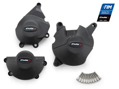 Produktbild von PUIG 22005N Motorschutzhauben Track für Championship  passend fuer HONDA CBR600RR Schwarz