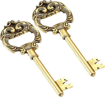 Produktbild von Vintage-Flaschenöffner in Schlüsselform – Kreatives Mini-Flaschenöffner-Geschenk zur Hochzeit