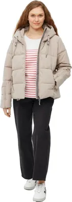 Produktbild von Derbe Richholm - Damen Steppjacke, Größe:38, Farbe:cobblestone/lava smoke