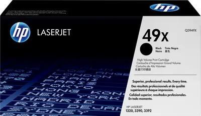 Produktbild von HP 49X       Schwarz     LaserJet    Tonerpatrone