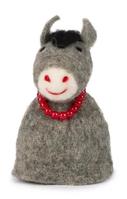 Produktbild von Eierwärmer [ Esel ] für den fröhlichen Frühstückstisch - ca. 12cm
