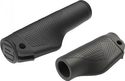 Zdjęcie produktu dla Chwyty kierownicy Ergotec EG AMBITION, para, 135/92 mm, czarne