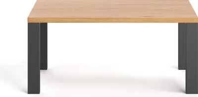 Produktbild von Fold-Couchtisch aus Massivholz 100 cm, Eiche, Modern