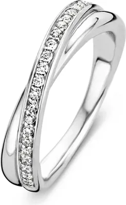 Produktbild von 1953ZI-52, 1953ZI-54, 1953ZI-56, 1953ZI-58 Ring mit Zirkonia 1953ZI Ti Sento Milano
