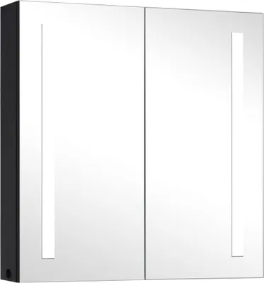 Obrázok produktu pre zrkadlová skrinka LED do kúpeľne 62x14x60 cm