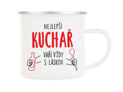 Obrázok produktu pre Plechový hrnček pre najlepšieho kuchára