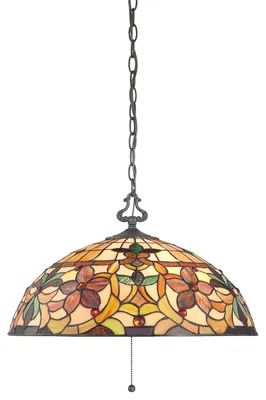 Produktbild von Elstead Kami Pendelleuchte E27 3-fach Vintage-Bronze
