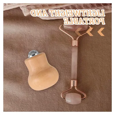 Produktbild von Handmassagegerät mit Kugelrolle für Gesicht und Nacken
