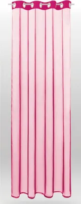 Zdjęcie produktu dla Oczka do zasłon przezroczyste Noella, rozmiar: 140x245cm, kolor: różowy