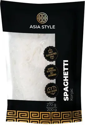 Immagine prodotto di Asia Style | Spaghetti di Konjac - 270 g - Spaghetti - Dietetici - Senza allergeni