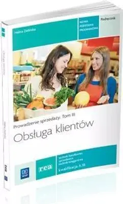 Zdjęcie produktu dla WSiP Obsługa klientów. Podręcznik do nauki zawodu technik handlowiec/sprzedawca, Edukacyjny, Polski, Broszurowa okładka, 216 stron(y)