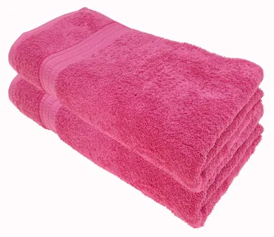 Produktbild von Julie Julsen BIO Saunatuch 2er Set 80x200 Pink