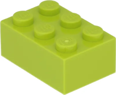 Immagine prodotto di Mattoncini Lego® 2x3 3002 - 10 pezzi Lime