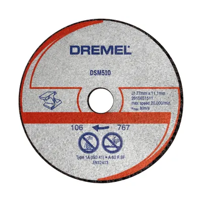 Produktbild von DREMEL® DSM20 Metall- und Kunststofftrennscheibe