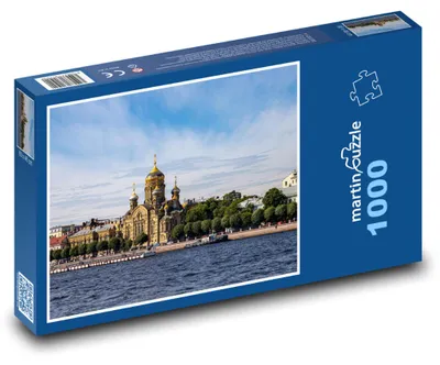 Obrázek produktu pro Puzzle 1000 Kostel na břehu Něvy - martinpuzzle