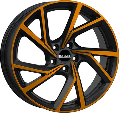 Immagine prodotto di Cerchi in lega MAK KASSEL 7.5x19 5x112 ET 50 NERO E BRONZO
