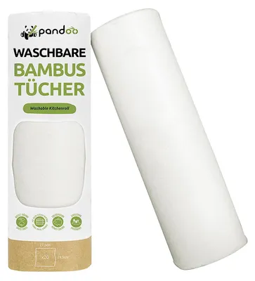 Immagine prodotto di pandoo POBR001 pandoo Küchenrollen 1-lagig, 1 Rolle