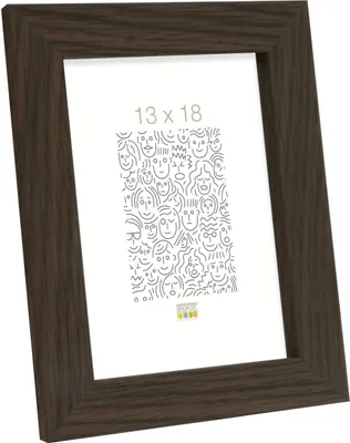 Obrázek produktu pro Deknudt S49BH2 fotorámeček v barvě tmavého dřeva, 13 x 18 cm