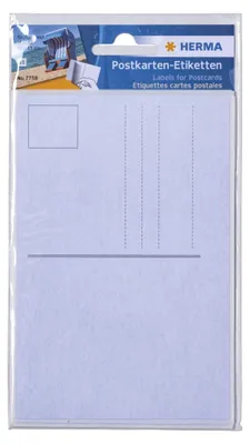 Immagine prodotto di HERMA - Bianco - 95 x 145 mm 10 etichetta/e (1 foglio x 10) Carta fotografica, cartolina