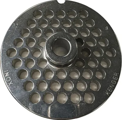 Zdjęcie produktu dla Tarcza perforowana 8 mm do maszynki do mięsa 32 - 750 kg/h
