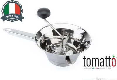 Obrázok produktu pre Pasírovací strojček nerez s planžetami ¤24cm TOMATTO