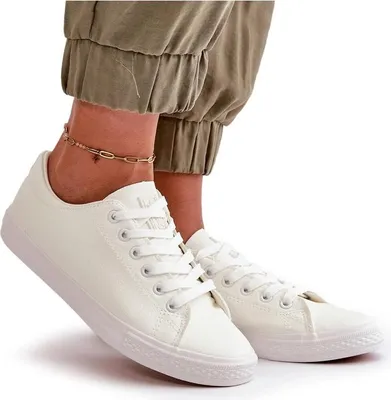 Produktbild von Damen Leder Schnürschuhe Klassische Sneaker Weiß Misima 37