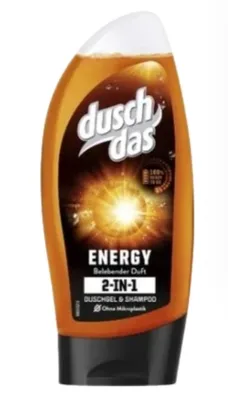 Produktbild von Duschdas Energy Duschgel, 2x250ml - Import aus Deutschland