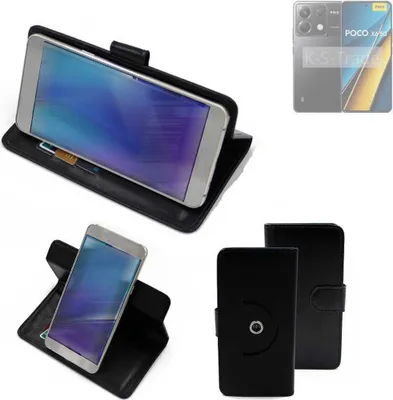 Produktbild von K-S-Trade® Case Schutzhülle Handyhülle kompatibel mit Xiaomi POCO X6 5G Flipcase Smartphone Cover Handy Schutz Tasche Klapphülle Walletcase