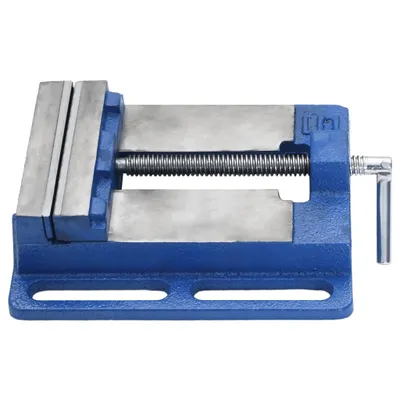 Immagine prodotto di vidaXL Morsa a macchina blu 121 mm in ghisa