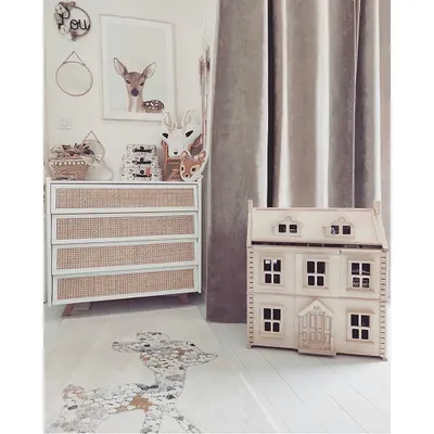 Image de Living Tapis 80 cm x 150 cm cerf