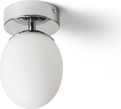 Immagine prodotto di MERINGUE 11 soffitto vetro opale/cromo 230V LED G9 9W IP44
