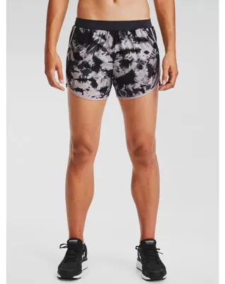 Produktbild von Damen-Shorts UNDER ARMOUR W UA FLY BY 2.0 PRINTED SHORT 1350198-591 LILA Größe: S