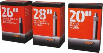 Immagine prodotto di Tubo a fascia CST bicicletta 20x1,50-2,50" 40/62-406 DV 40 mm