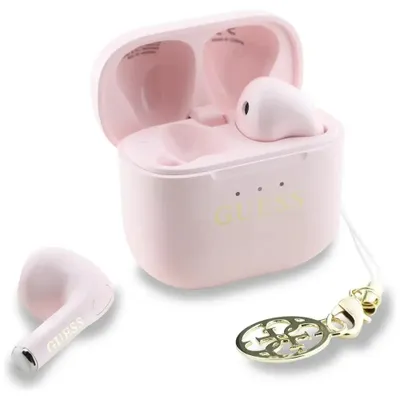 Produktbild von Guess Classic Logo Charm Tws Kabellose Kopfhörer Rosa  Rosa One Size