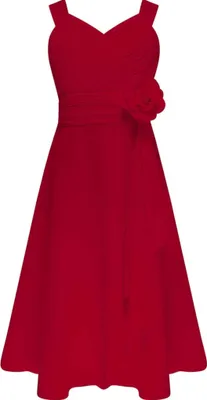 Produktbild von Sommertraum: Elegantes ärmelloses Chiffon-Mädchenkleid (Größe 164 cm) für den Strand und festliche Anlässe!