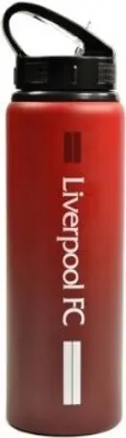 Produktbild von Liverpool FC - Fľaša na vodu s farebným gradientom, hliník BS3107 (jedna veľkosť) (červená/biela)