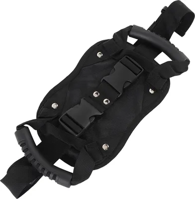 Image de Ceinture de sécurité pour passagers de moto, soutien stable, antidérapant, réglable, poignée de siège arrière, poignée de maintien