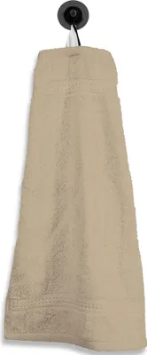 Produktbild von Gästetuch Gästehandtuch beige 30x50 cm Baumwolle Handtuch Frottee