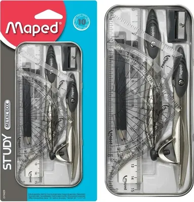 Produktbild von Studienzirkel 10 Stück Blister 19409 Maped