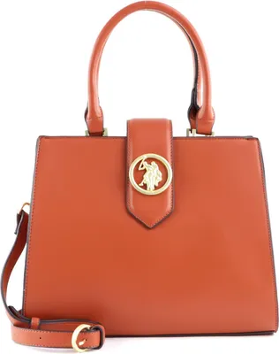 Image de U.S. POLO ASSN. sac à main Vancouver Double Handle Tan brun