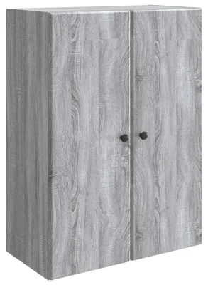 Immagine prodotto di Mobiletto a muro Sonoma grigio 66 x 34,5 x 90 cm