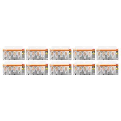 Produktbild von Osram BASECLA60 LED E27 – Warmweiß 2700K, 7W (40er-Pack)