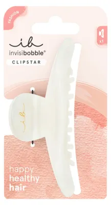 Obrázek produktu pro invisibobble Clawdia Tortoise, Spona do vlasů, Bílá, Jednobarevný, Dospělí, 1 kusů
