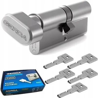 Produktbild von Gerda G 30/50 Zylinder mit Knauf 80mm 5 Schlüssel