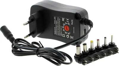 Produktbild von Universalnetzteil, Multifunktionsnetzteil - 3-12V, 30W, 6 Aufsätze